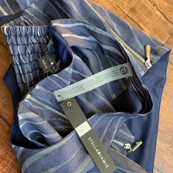 Stella Jamie gray stripe top - Picture 5 of 14